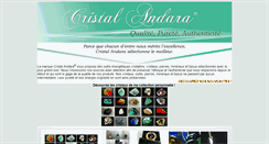 Desktop Screenshot of cristalandara.com